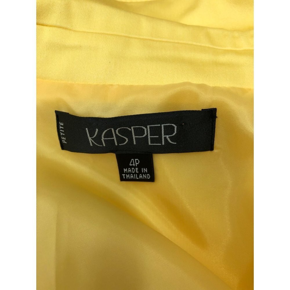 KASPER YELLOW JACKET SIZE 4PET - Picture 5 of 5